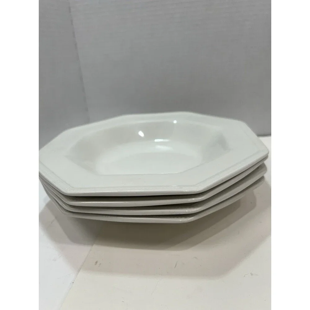 Large Rim Soup Bowls by Johnson Brothers 9 1/2
